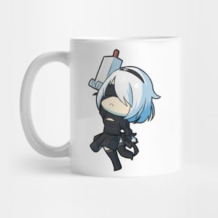 Chibi 2B - Nier Automata Mug